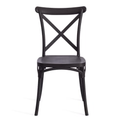 Стул CROSS (mod. PL24) пластик, 48 х 58 х 89 см, Black (черный) 05