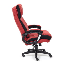 Кресло DUKE ткань, красный/черный, MJ190-11/TW-11