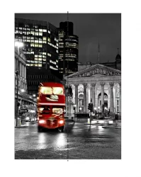 Маленький шкаф-купе Экспресс Хит Лондон/Дуб сонома