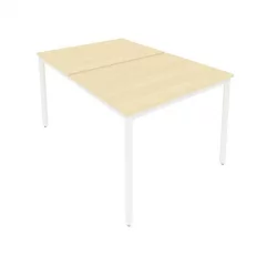 Рабочая станция на металлокаркасе СЛИМ СЙСТЕМ С.СП-3.3 Клен-Белый / SLIM SYSTEM