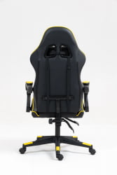 Кресло спортивное TopChairs Shadow черно-желтый