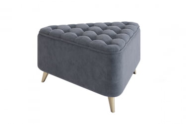 Пуф Трио 2 PM-002.2 топаз (велюр)