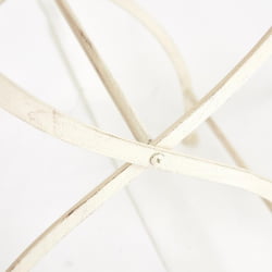 Комплект (стол + 2 стула) Сеcрет де Маисон ПАЛЛАДИО (мод. ПЛ08-8668/8669) белый антик (антикуе вхите) / Secret de Maison PALLADIO (mod. PL08-8668/8669) (antique white)