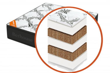 Матрас Imperial Suite холкон-кокос Gray Night (Berhouse) Размер: 1600х2000 мм 