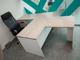 Тумба приставная Дека 9.05.10 Дуб Сантана светлый/Белый / Deka