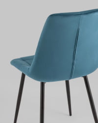 Стул Флекс New велюр сине-зеленый 2 шт.