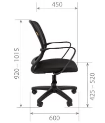 Кресло для оператора Chairman 698LT Оранжевый