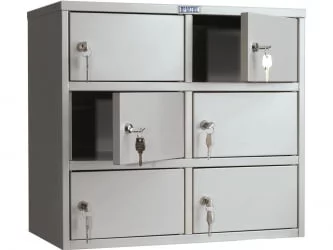 Индивидуальный шкаф кассира металлический АМБ-45/6 / AMB-45/6