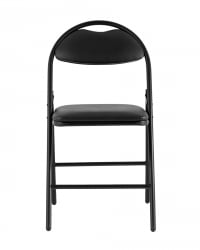 Складной стул Hagen экокожа Черный