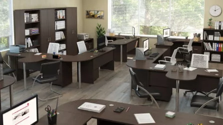 Стол для персонала TRD29615501 Темный дуб