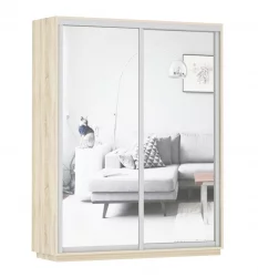 Шкаф-купе двухдверный Экспресс Дуо Экспенс 1600х2200х Дуб сонома / 1600х2200h