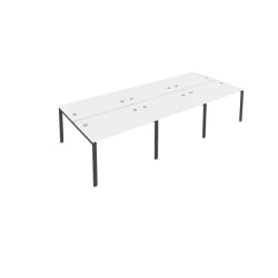 Рабочая станция на 6 раб.места Метал Сйстем Б.СМ-6.2 Белый/Антрацит / Metal System