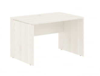 Стол письменный ЕДИС ЕДСТ 1180 Ясень Траун Белый / EDIS EDST