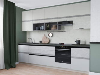 Кухонный гарнитур Бостон 6 (ширина 300 см)