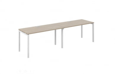 Рабочая станция с-б-с Сигма СГ.224.ОД.63.ВХ Дуб темный Белый / s-b-s Sigma SG.224.OD.63.WH