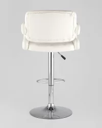 Барный стул Бентли PU-кожа Белый