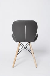 Мягкий стул Eames SC-026 Серый