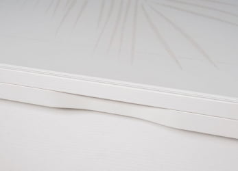 Стол-трансформер Агат 34 (03) Белый шпон-Дуб Вотан