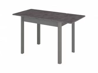 Стол обеденный раскладной Орфей 44 Антрацит-Оникс