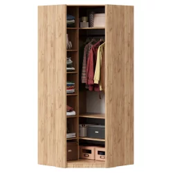 Шкаф угловой Норд ЛД.677.080.000.032 Дуб золотой