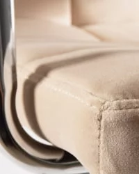 Стул барный ДОБРИН КРУГЕР АРМ Бежевый велюр МДЖ9-10 / DOBRIN KRUGER ARM MJ9-10