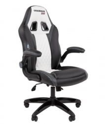 Кресло геймерское CHAIRMAN GAME 15 черный/серый/белый