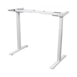 Подстолье для стола с электроприводом и регулировкой высоты 2 мотора, память 3 уровня высоты, белый