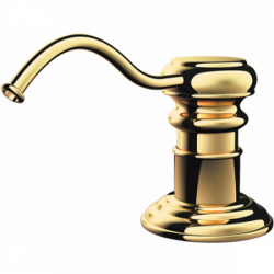 Дозатор Omoikiri Для Моющего Средства Om-01-G Латунь/Золото