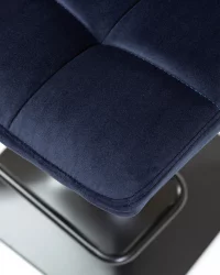 Стул барный DOBRIN DOMINIC Темно-синий велюр MJ9-118