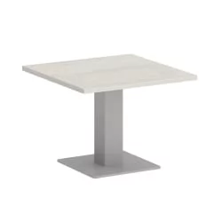 Стол журнальный квадратный ХОМЕ ОФФИCЕ ВР.СП-5-60.2Г Дуб Наварра/Серый металл / HOME OFFICE VR.SP-5-60.2G