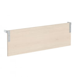 Фронтальная панель к одинарному столу КСТЕН-К КСДСТ 147 Бук Тиара Алюминий / XTEN-Q XDST