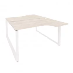Рабочая станция на О-образном м/к ОНИКС О.МО-Д.СА-2 Денвер Светлый/Белый / ONIX O.MO-D.SA-2