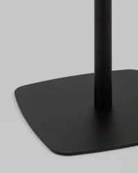 Стол барный Форм 60*60 Светлое дерево/черный / Form