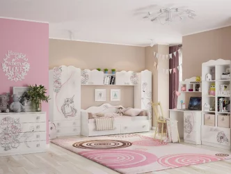 Стеллаж для игрушек Фэнтези MDF-03 Белый рамух