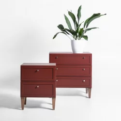 Комод 3 ящика Norton (К) Кармин