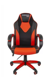 Кресло геймерское CHAIRMAN GAME 17 Черный Красный
