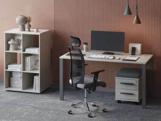 Стеллаж узкий New Line NLN36341431 Дуб шамони темный