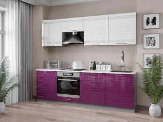 Тумба кухонная 600 для встраиваемой техники Анастасия ЛД 059.112.000 М Ежевика