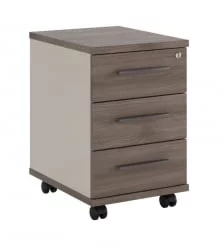 Тумба подкатная 3 ящика New Line NLN36330331 Дуб шамони темный