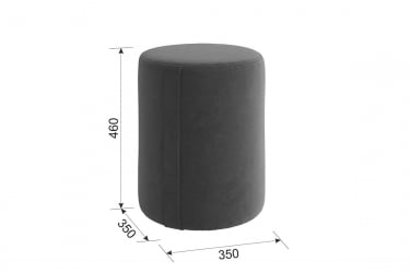 Пуф Рони 2 PM-001.2 топаз (велюр)