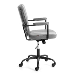 Кресло АЛПХА иск. замша, Грей (Cерый) / ALPHA Grey (Cерый)