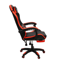 Геймерское кресло 892-1 цвет черный/красный с массажем 892-1-black-red-mass