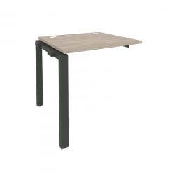 Наборный элемент рабочей станции на П-образном м/к ОНИКС О.МП-1.НРС-0.7 Дуб Аттик/Антрацит / ONIX O.MP-1.NRS-0.7
