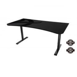 Стол для компьютера Ароззи Арена Гаминг Деск – Дэрк Грей / Arozzi Arena Gaming Desk Dark Grey