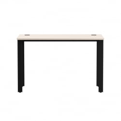 Стол прямой на металлокаркасе, опоры 45 гр Everprof EVO 254S002 Кашемир Черный