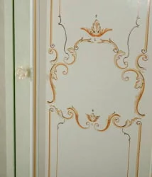 Комплект мебели для спальни Луиза №1 Алебастр Шампань