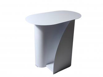 Журнальный столик Йваине металл белый / Yvaine