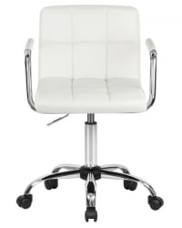 Офисное кресло для персонала ДОБРИН ТЕРРЙ (белый) 2 шт / DOBRIN TERRY