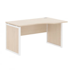 Стол письменный правый КСТЕН-КП КСКПCЕТ 149 Р Бук Тиара Белый / XTEN-QP XQPCET R