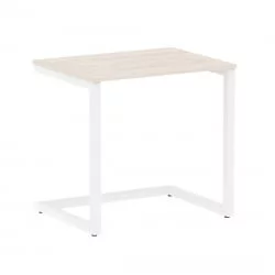 Стол письменный ХОМЕ ОФФИCЕ ВР.СП-2-78 Денвер Светлый/Белый металл / HOME OFFICE VR.SP-2-78